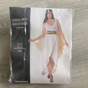NWT Halloween Greek Goddess dress size S/M 8